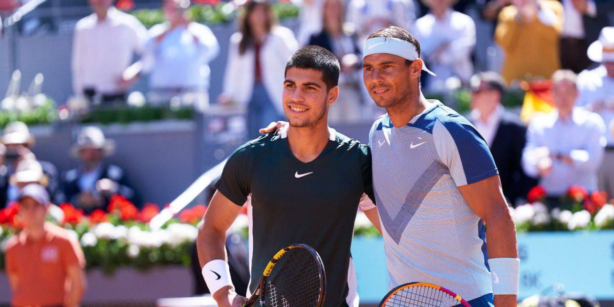 Rafael Nadal fue derrotado por 'sucesor' Alcaraz en el Madrid Open
