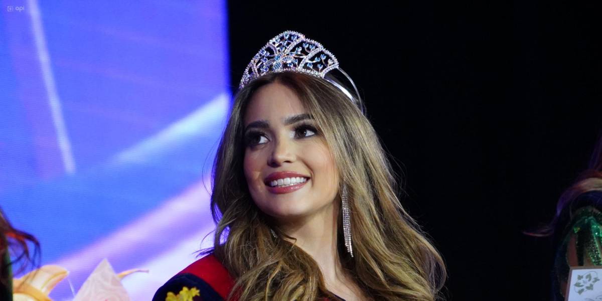 Quito: Camila Becerra se corona como reina de la capital