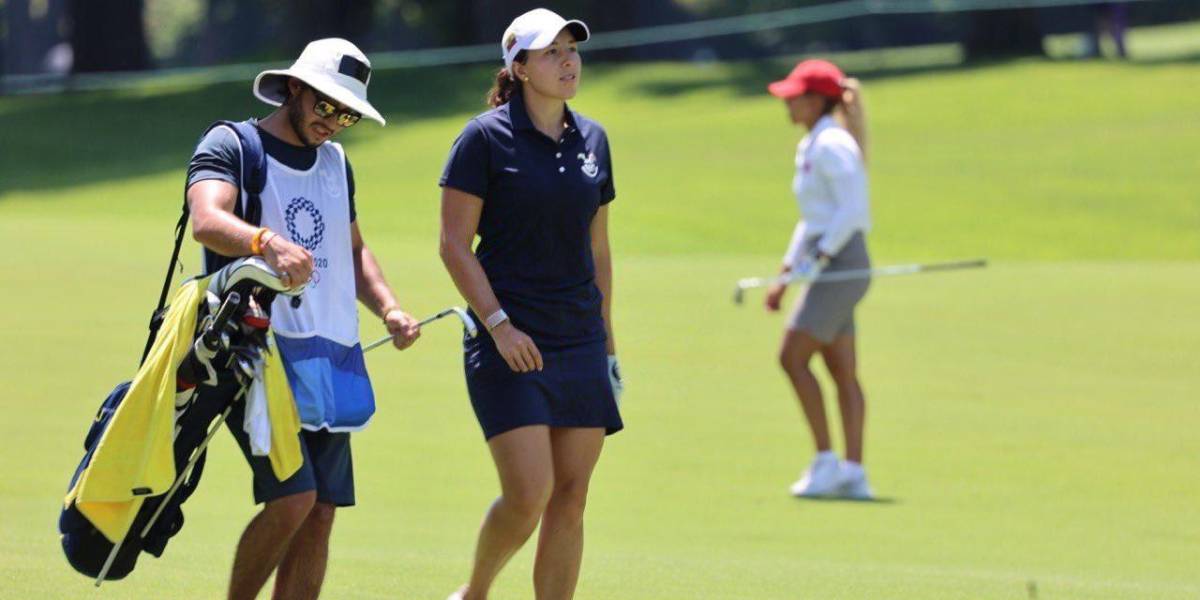 Daniela Darquea terminó en el puesto 38 del golf de los Juegos Olímpicos