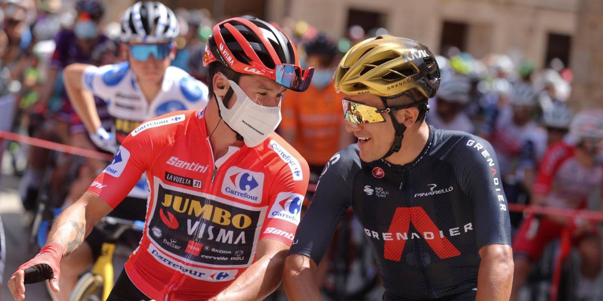 Carapaz termina 28 en segunda etapa y sube al lugar 22 en la general de la Vuelta a España