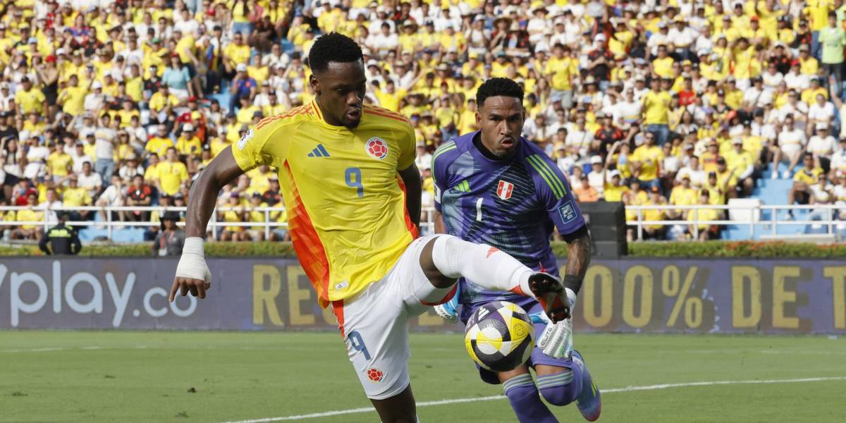 Colombia igualó sin goles con Perú y complica su clasificación directa al Mundial 2026