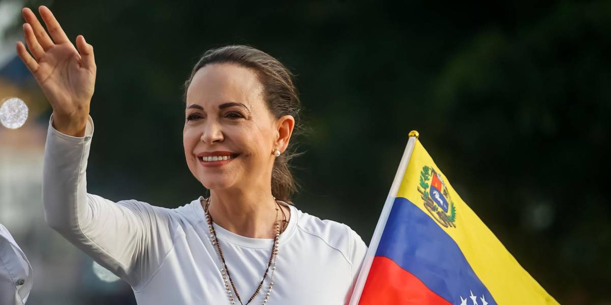 María Corina Machado agradece a Ecuador por su compromiso con la democracia en Venezuela