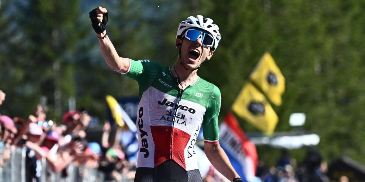 Giro de Italia: Filippo Zana se lleva la etapa 18 y Geraint Thomas mantiene la maglia rosa