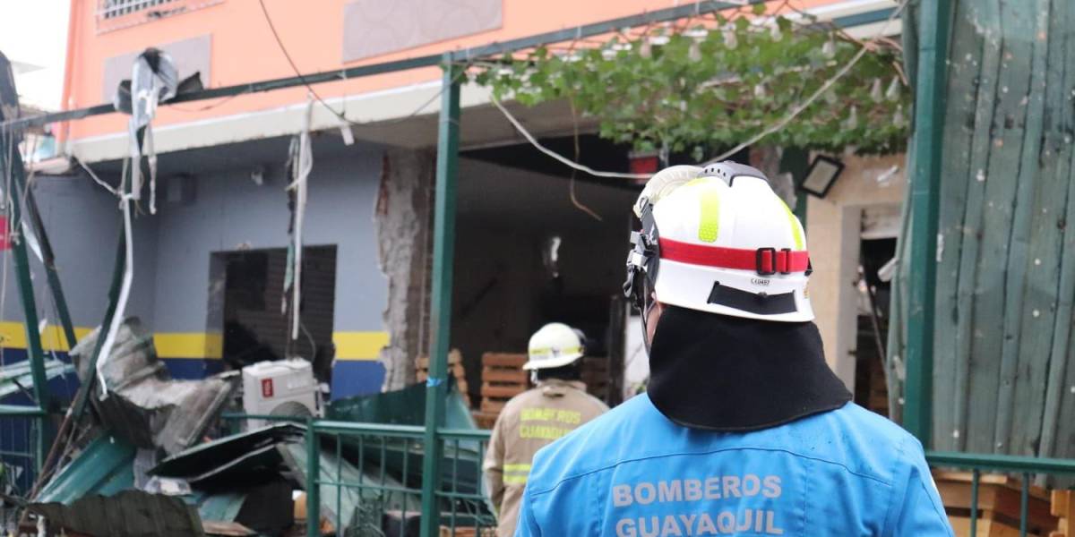 Cuerpo de Bomberos de Guayaquil da recomendaciones para evitar explosiones