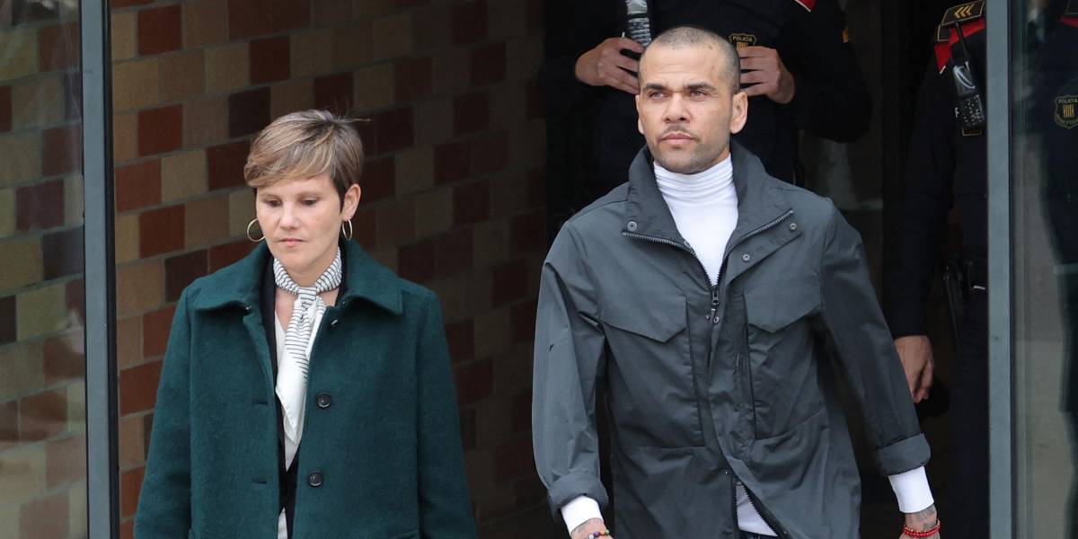 Dani Alves hizo una fiesta en su casa tras salir de prisión