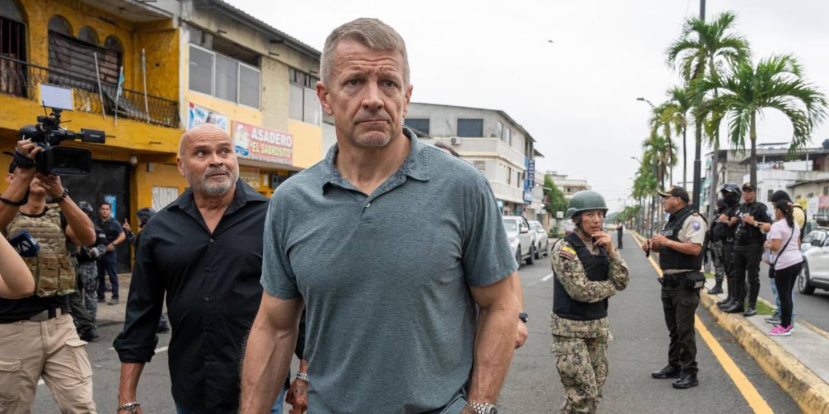 Erik Prince volvió a Ecuador tras ser contratado por el Gobierno para capacitaciones