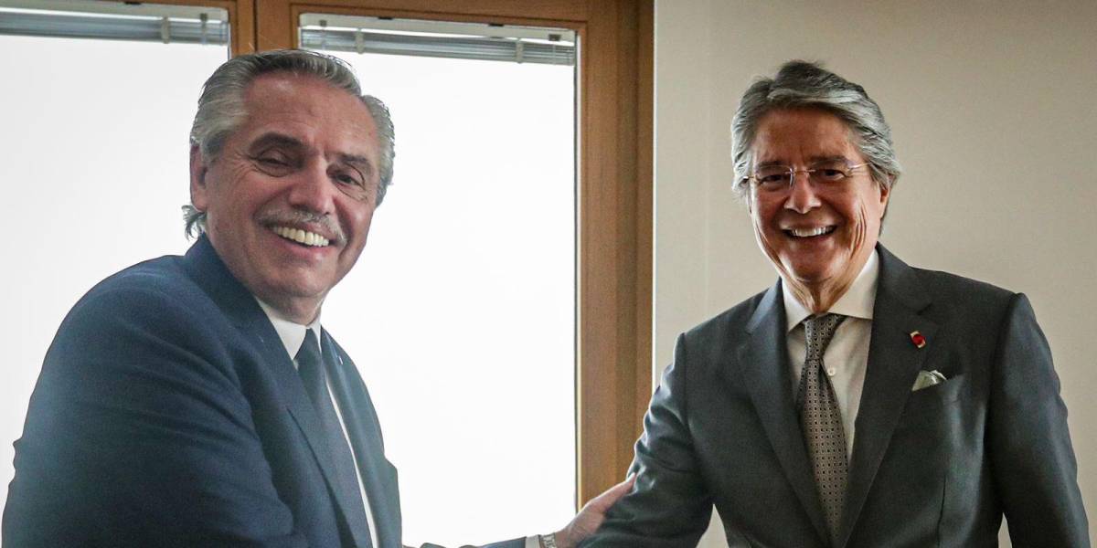 Guillermo Lasso y Alberto Fernández se reúnen tras impase por la fuga de María de los Ángeles Duarte