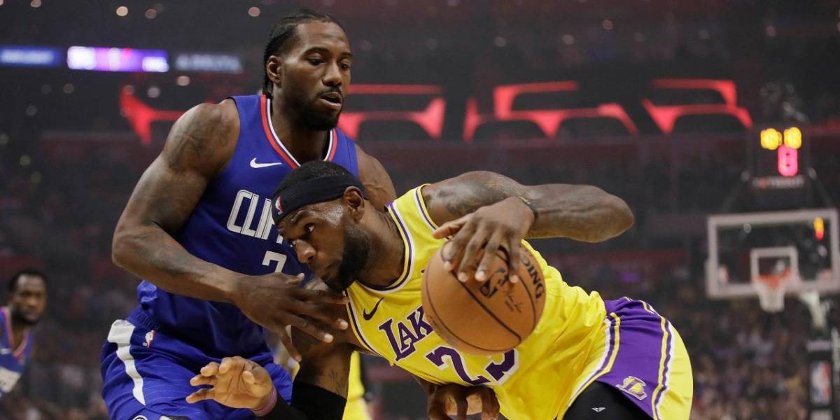 Los Clippers reinan en el clásico ante Los Lakers con un inspirado Kawhi Leonard