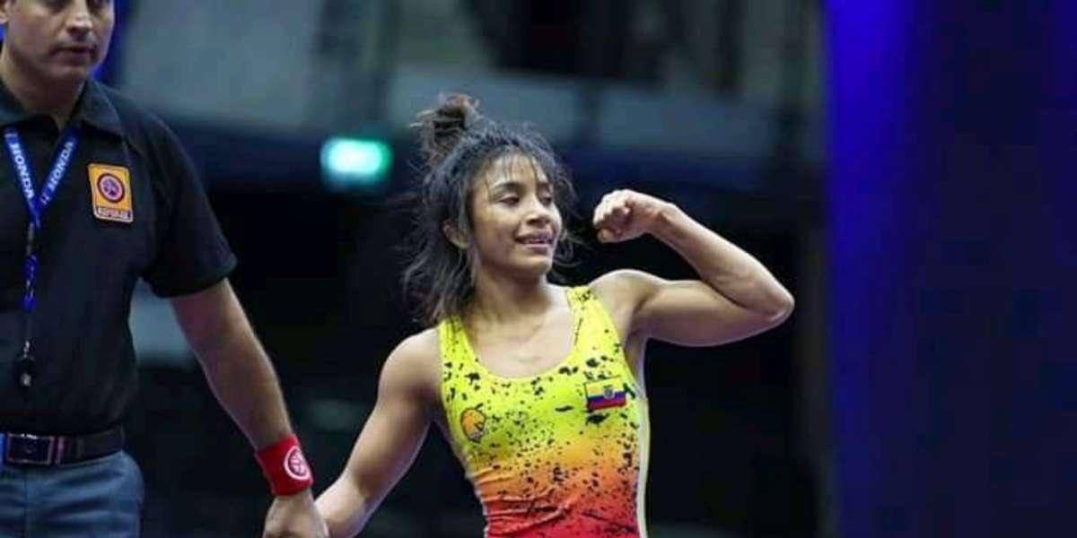 Lucía Yépez es la nueva campeona mundial de Lucha sub 23