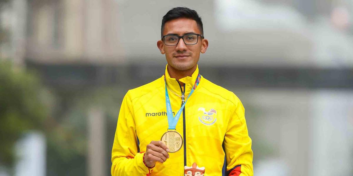 Daniel Pintado rompe récord suramericano de Jéfferson Pérez y gana oro en 20 km Marcha