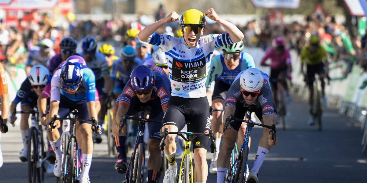 Matthew Brennan gana la quinta etapa y Ayuso retoma el liderato en la general de la Volta Catalunya