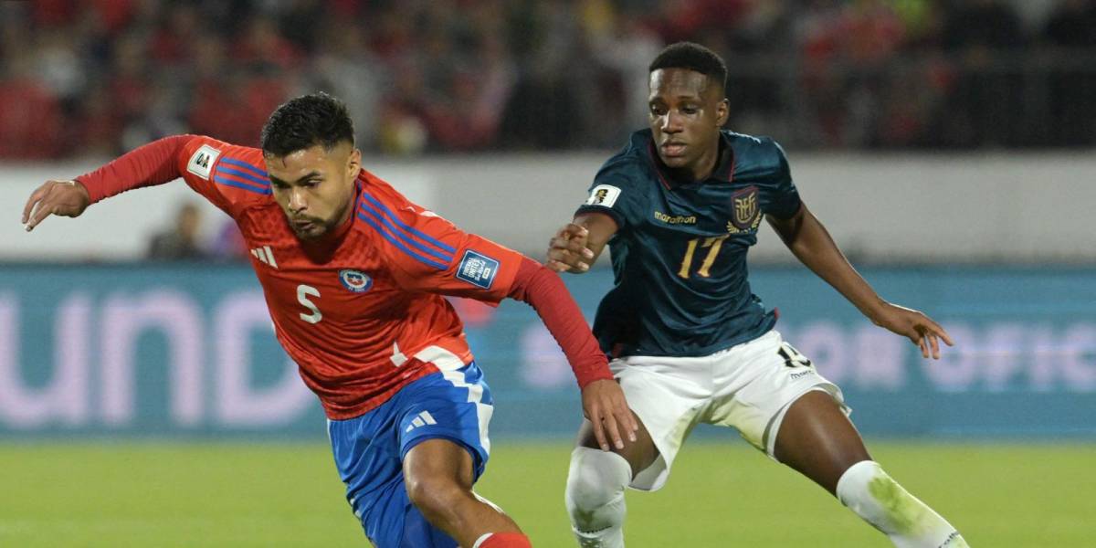 ¿Quién es Darwin Guagua, el joven volante de IDV que debutó con Ecuador ante Chile?