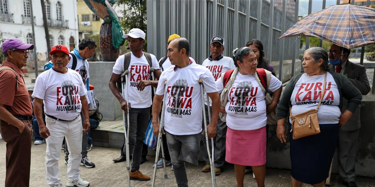 Furukawa dice que sin levantamiento de enajenación de bienes no podrá pagar sentencia por esclavitud