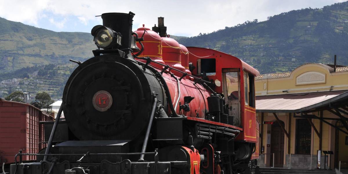 Imagen de archivo del tren en Chimbacalle.