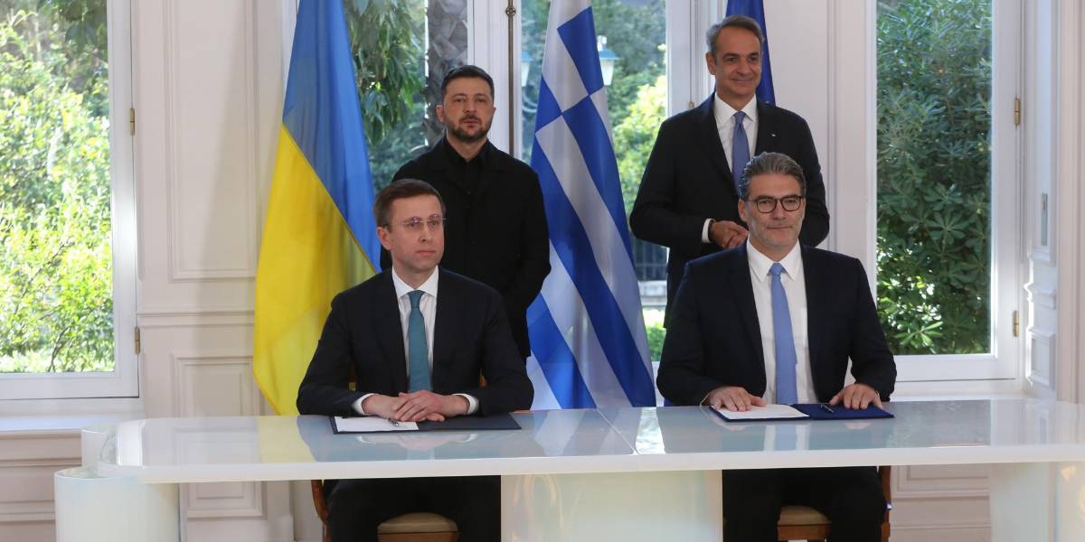 Ucrania y Grecia firman acuerdo para asegurar el suministro de gas