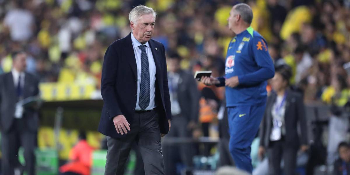 Carlo Ancelotti: Faltó un poco de juego de ataque, Ecuador ha defendido muy bien