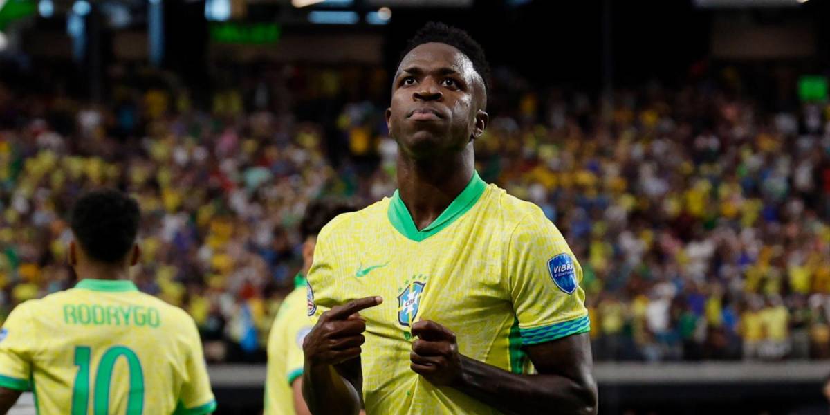 Vinícius Júnior se perderá los cuartos de final de la Copa América por sanción