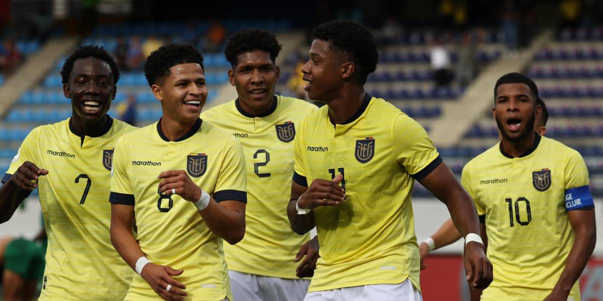 Ecuador vence 2-0 a Bolivia y está cerca del cuadrangular final del Preolímpico sub-23