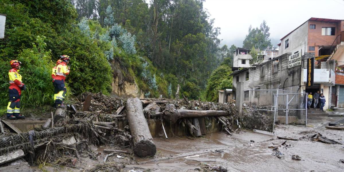 Aluvión en La Gasca | 74 unidades educativas tendrán clases virtuales por tres días