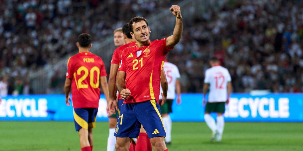 España empezó la clasificación al Mundial 2026 con goleada a Bulgaria