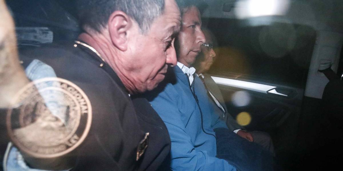 Juez peruano dictó siete días de detención preliminar contra Pedro Castillo