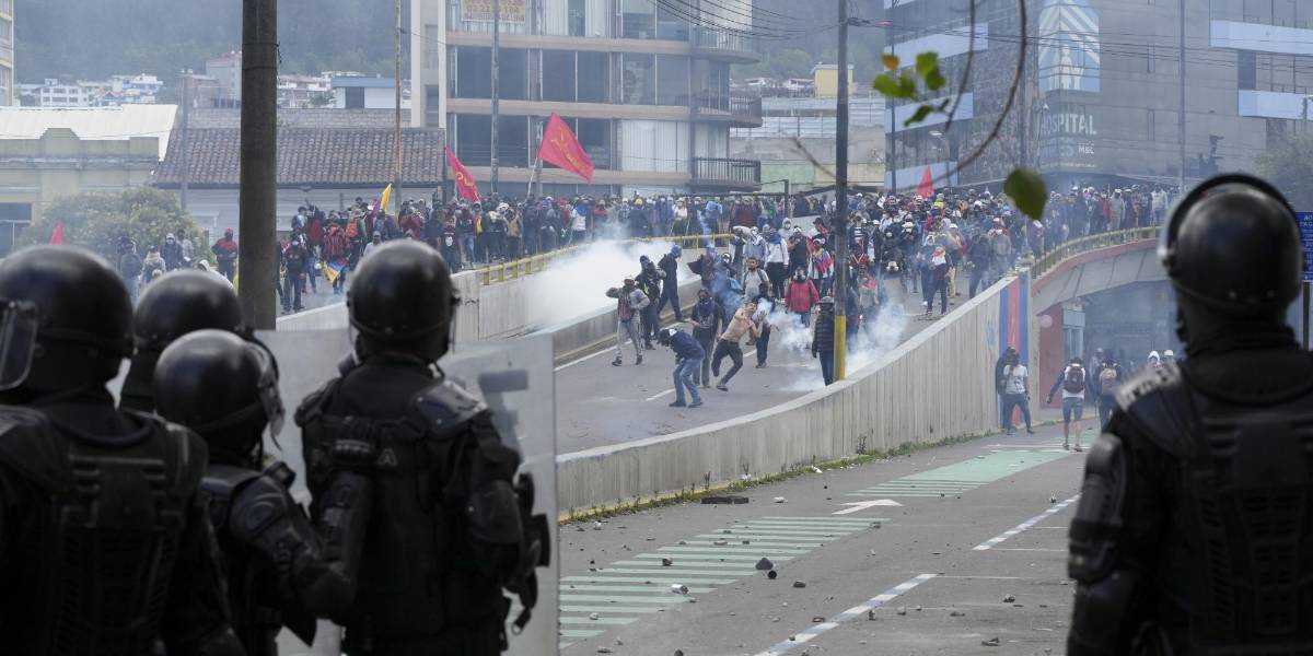 Lasso asegura que el narcotráfico financió las protestas con USD 15 millones