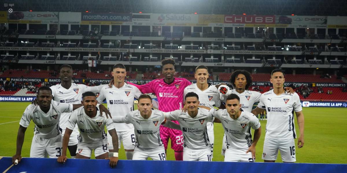 La posible alineación de Liga de Quito para enfrentar a Universitario en la Copa Libertadores