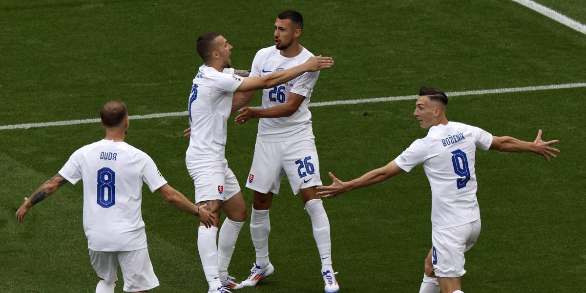 ¡Primera sorpresa! Eslovaquia venció a Bélgica por la Eurocopa 2024
