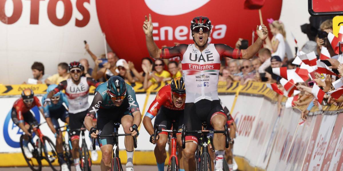 El alemán Ackermann ganó la etapa 4 y Carapaz es sexto en la general del Tour de Polonia