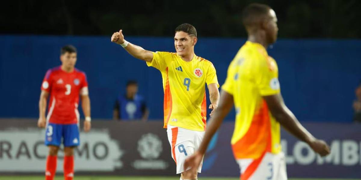 Colombia vence 1-0 a Chile por el Sudamericano sub 17