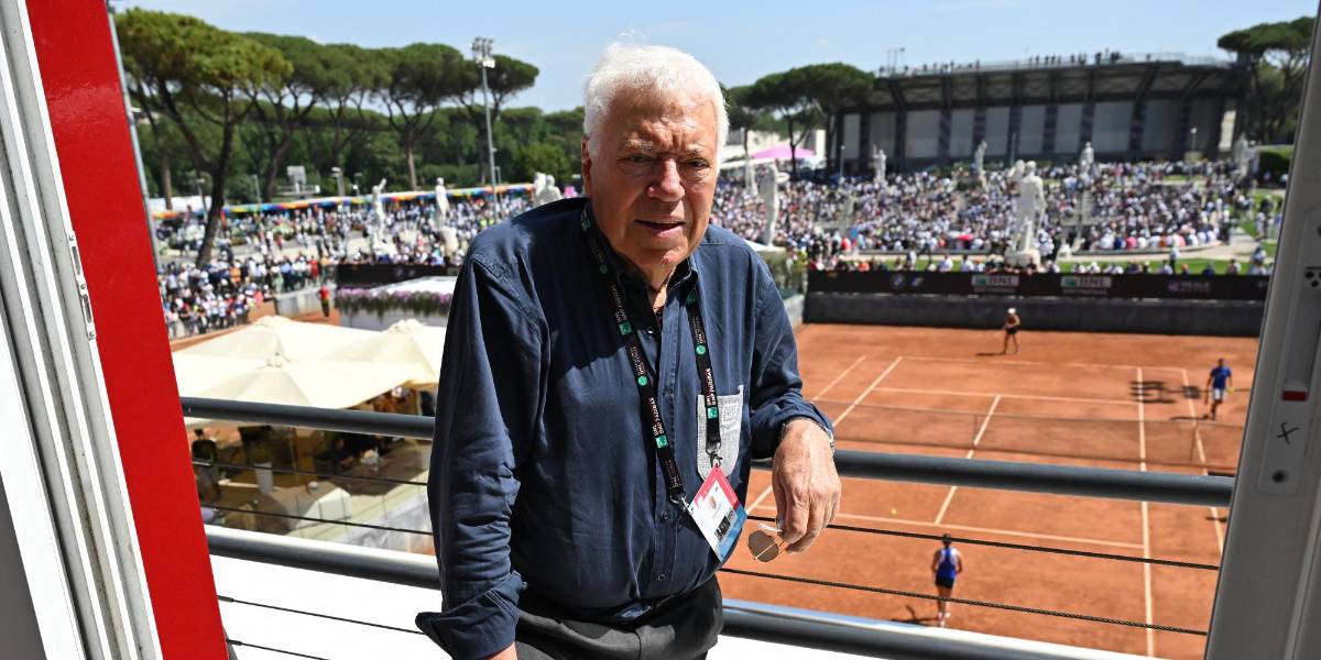 Nicola Pietrangeli, leyenda del tenis italiano, muere a los 92 años