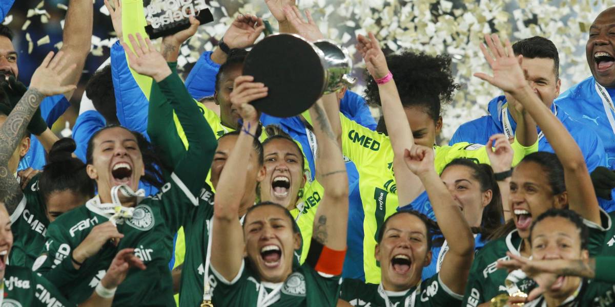 Palmeiras goleó a Boca Juniors y se proclamó campeón de la Copa Libertadores Femenina
