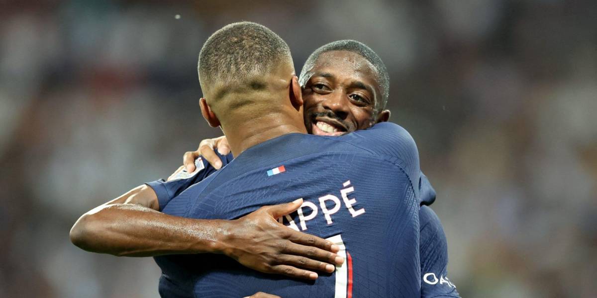 Dembélé: Quizá con Mbappe seríamos más fuertes, nadie lo sabe