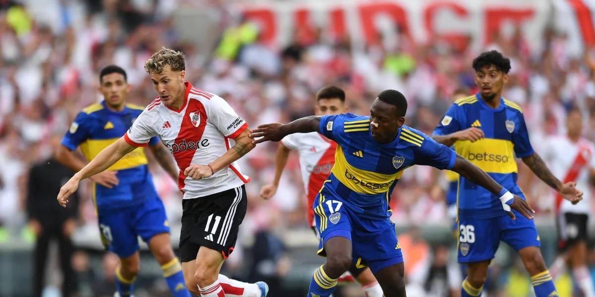 River y Boca empatan en el Superclásico argentino