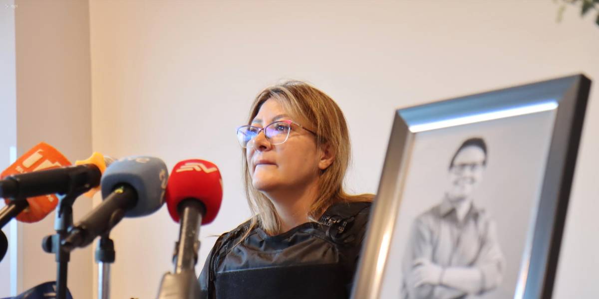 La CIDH otorga medidas cautelares para Verónica Sarauz, viuda de Fernando Villavicencio