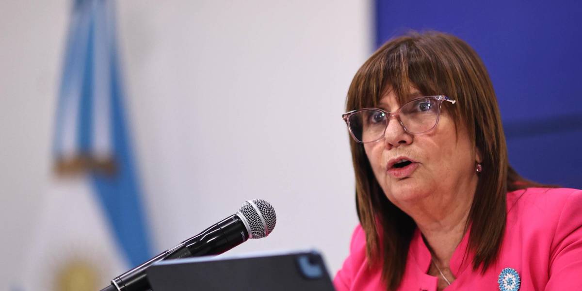 Patricia Bullrich, ministra de Seguridad de Argentina, propone mandar fuerzas de seguridad a Ecuador