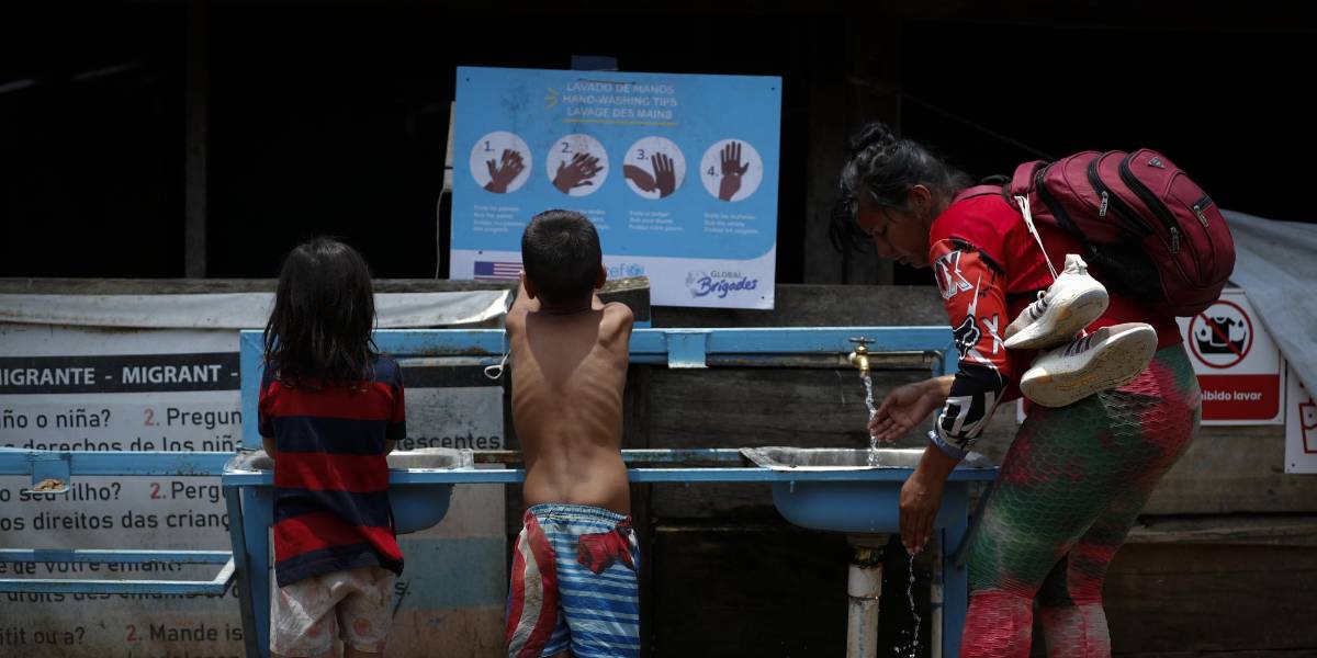 Crece la migración infantil en la selva del Darién