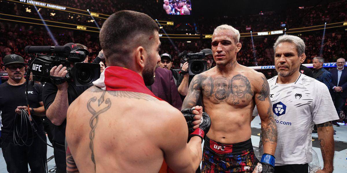 Charles Oliveira: Ilia es sin duda el que más fuerte me ha pegado