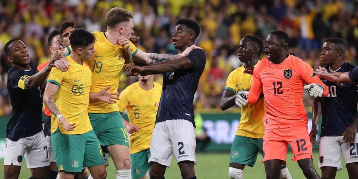 Ecuador cae 3-1 en su primera visita contra Australia