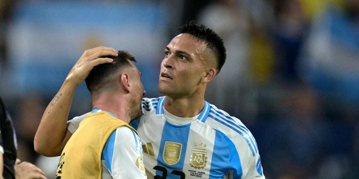 Lautaro Martínez, máximo goleador de la Copa América 2024