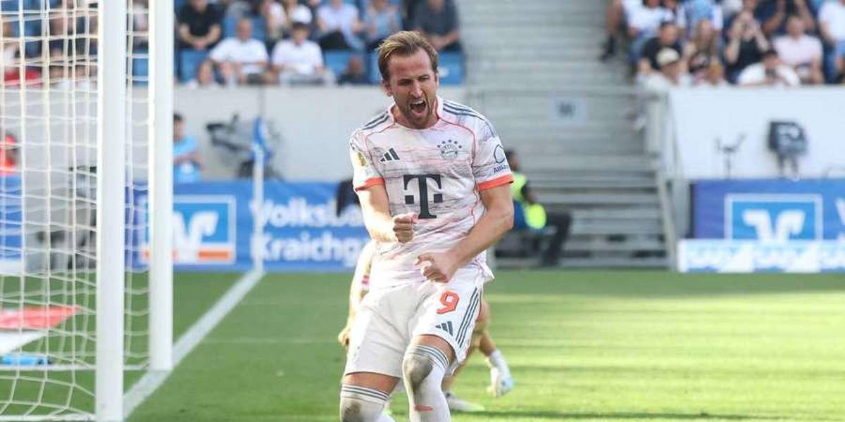 Harry Kane lidera nueva goleada del Bayern Múnich en la Bundesliga