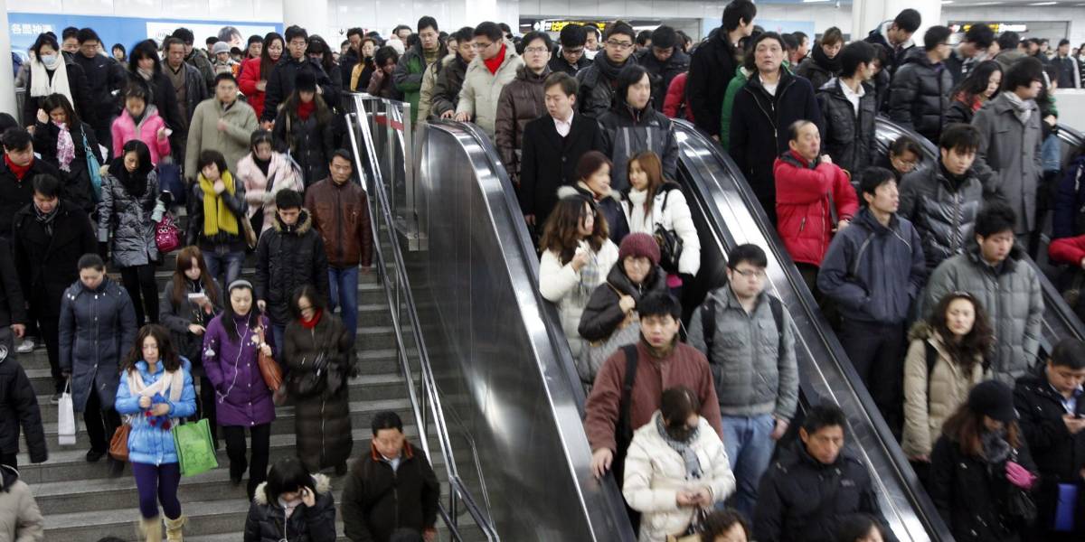 China perdió 1,39 millones de habitantes en 2024 y su población cae por tercer año seguido