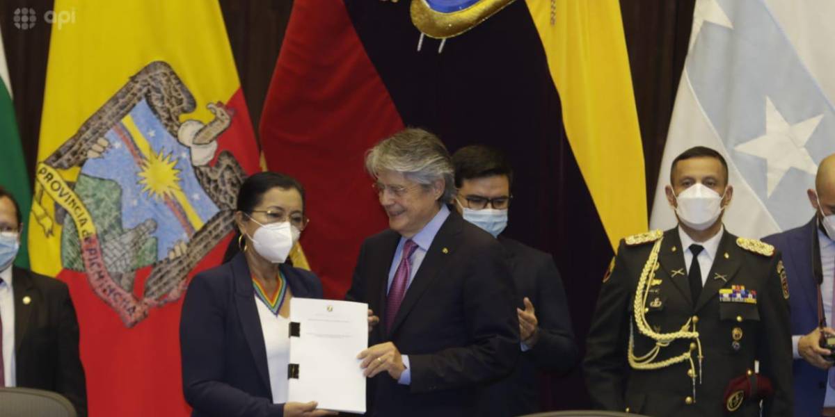 Asamblea Nacional tiene 30 días para pronunciarse sobre proyecto de Ley entregado por Lasso