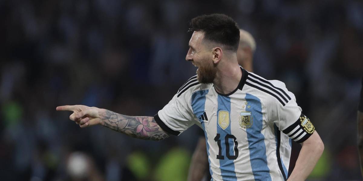 Lionel Messi llega a su gol 100 con la selección de Argentina
