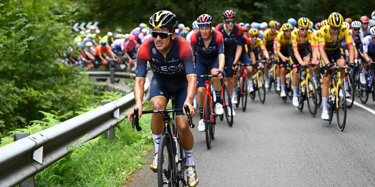Richard Carapaz bajó al puesto 19 en la general de la Vuelta a España