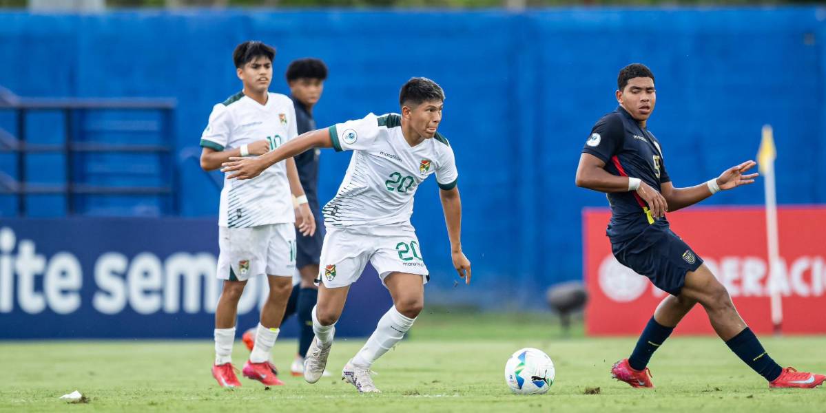La selección de Ecuador perdió ante Bolivia y se quedó afuera del Mundial Sub 17