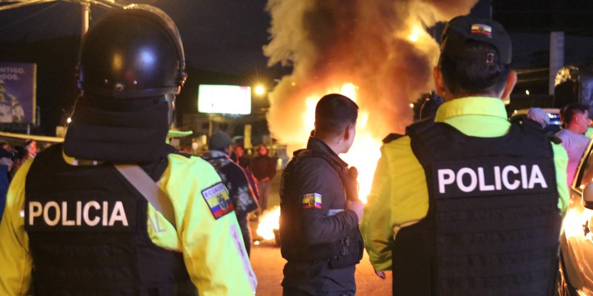 Estos fueron los cierres viales en Ecuador por el paro nacional, el sábado 4 de octubre