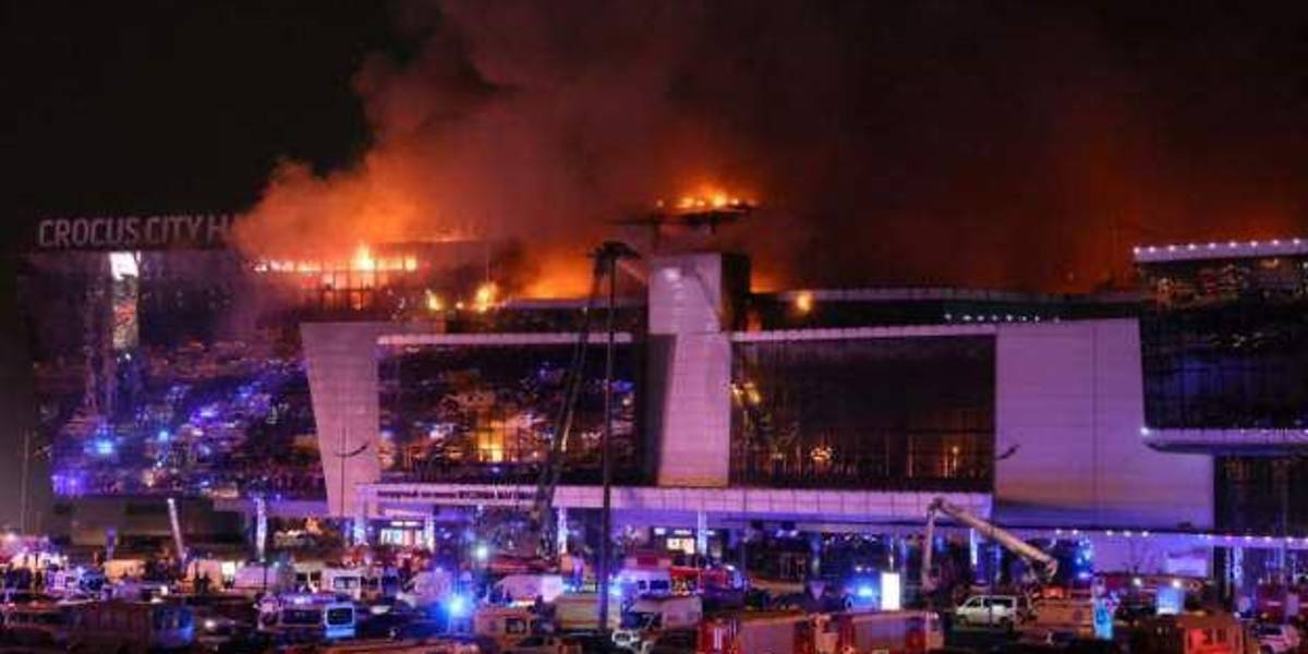 Ucrania se deslinda del atentado en Moscú que deja al menos 40 muertos y 100 heridos