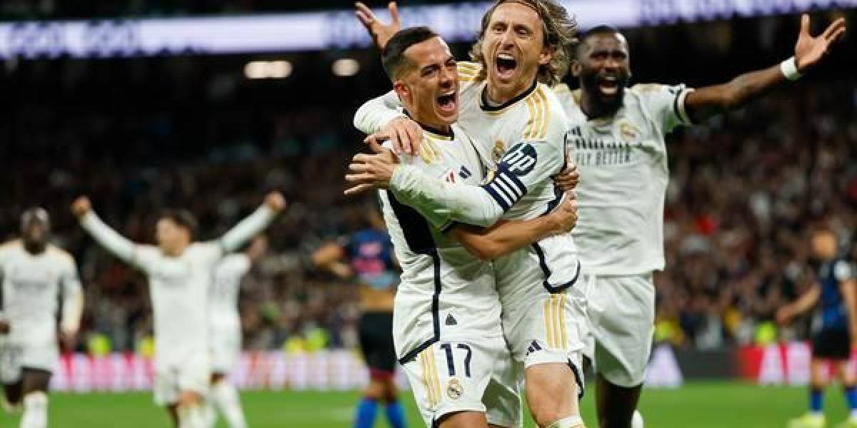 Real Madrid consigue agónico triunfo gracias a Modric