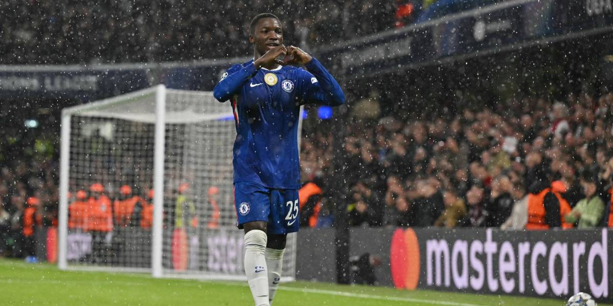 Con el gol de Moisés Caicedo, son ocho jugadores ecuatorianos que han marcado en la Champions League